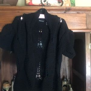 VS crocheted sweater